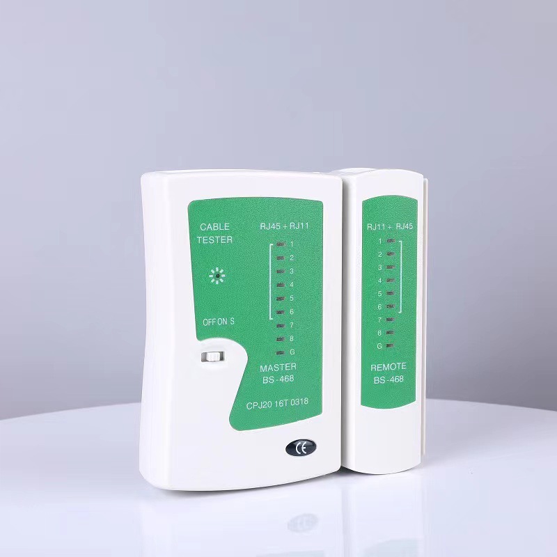 White Network Cable tester network cable telephone line Cable tester RJ45 RJ11 Network Cable tester