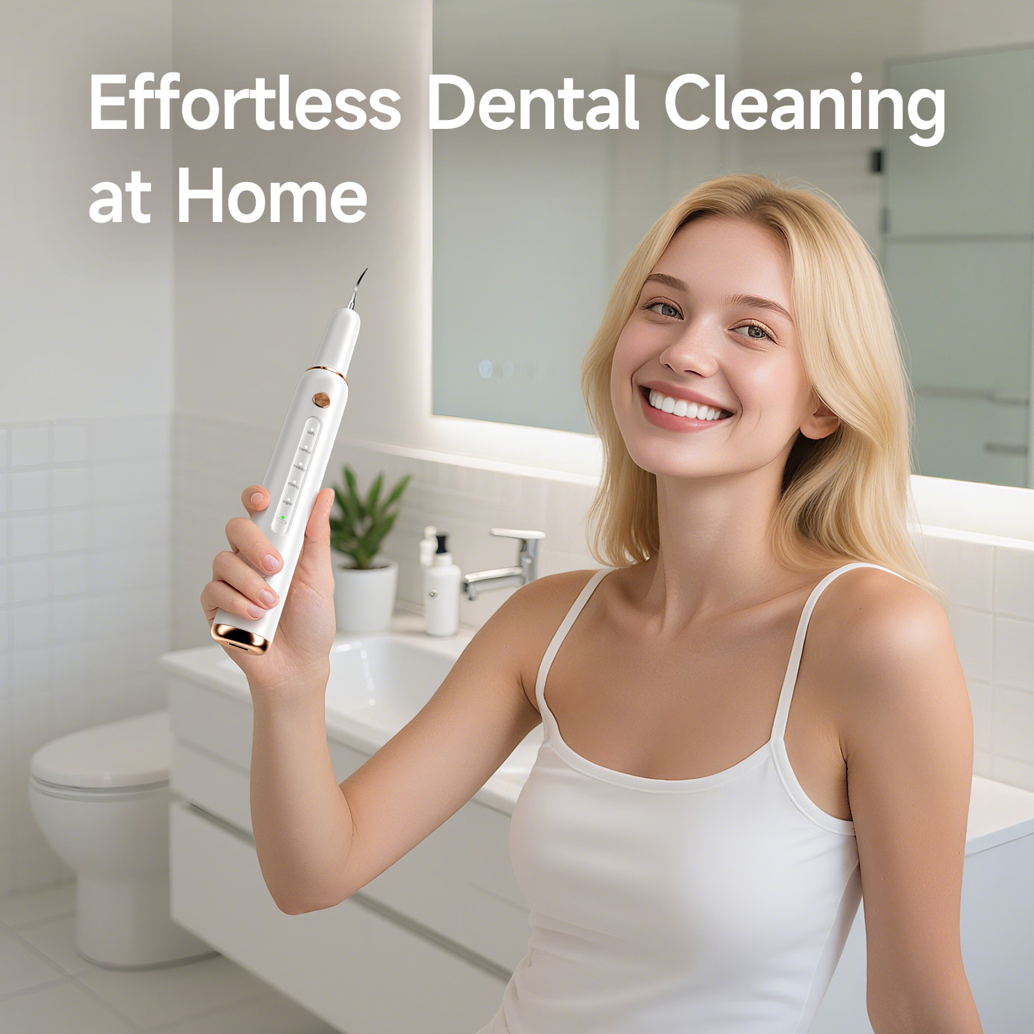 Cross-Border Wholesale Tooth Cleaner, Tartar Remover, Tartar Remover, Electric Ultrasonic Tooth Cleaner, Tooth Calculus Remover