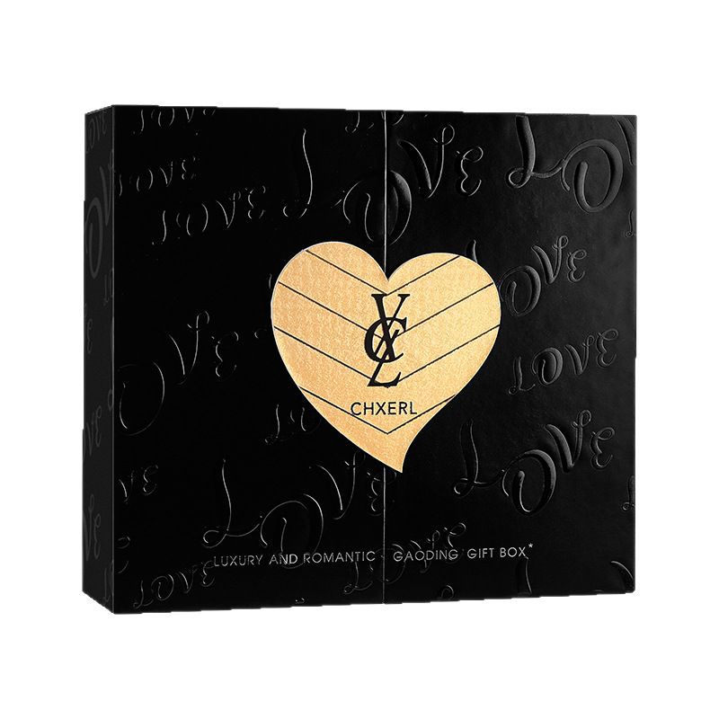 Xiangxi'er luxury gold romantic perfume suit lipstick eye shadow 11-piece gift box Valentine's Day birthday gift for girlfriend