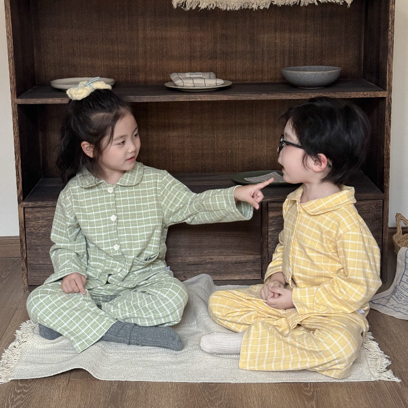 Детские антистатические пижамы Bragode Velvet, стильные кардиганы, комплекты домашней одежды в стиле Ins для малышей