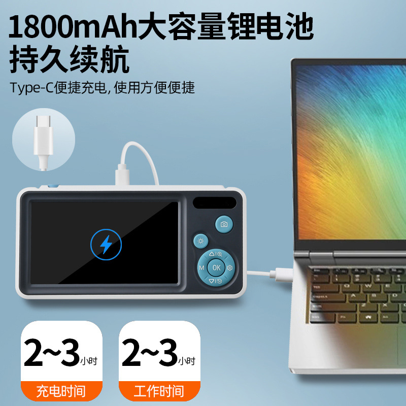 Popular 5inch Screen Visual Ear Scoop Endoscope Dn300 High-Definition Ear Picking Luminous Otoscope Ear Picking Instrument High Definition