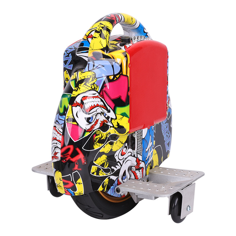 Cross-Border Smart Balance Car for Children and Adults, Single-Wheel Somatosensory Car, Unicycle for Work, Riding, Standing, Thinking Car