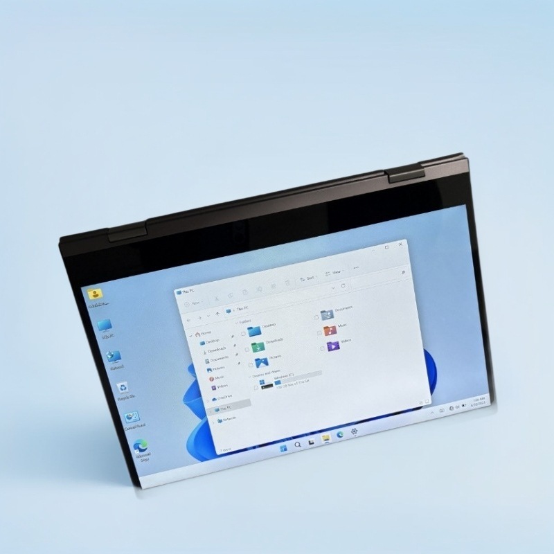 German 2026 Popular Model Manufacturer 13.3inch Netbook Capacitive 360-Degree Touch Drawing Screen Quad-Core Business Office