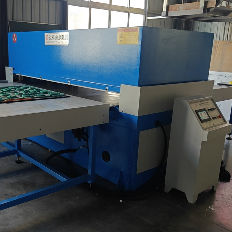Turnover Box Hollow Board Cutting Machine Manufacturer Pp Plastic Partition Cutting Machine Fully Automatic Dual-Station Feeding and Cutting Machine