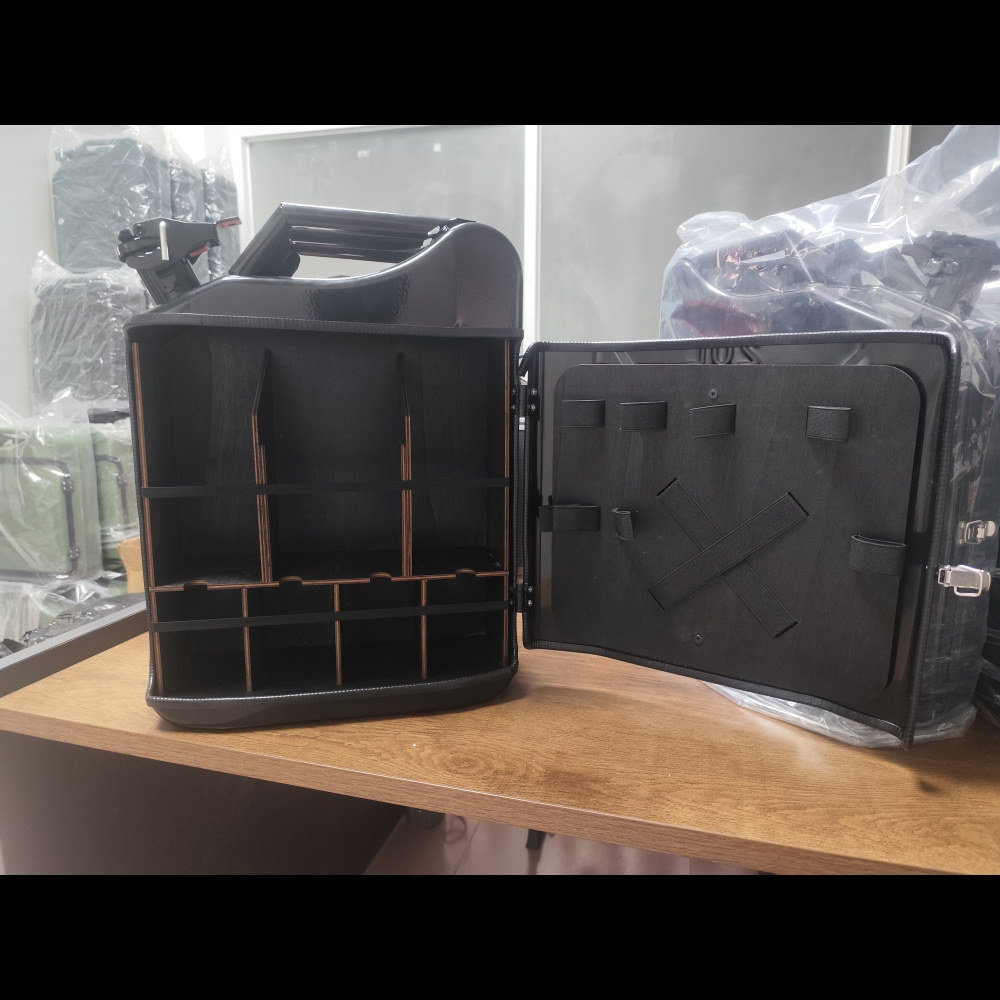 New Cross Border Oil Barrel Wine Cabinet Christmas Holiday Gift Mini Bar JerryCanMiniBarForaGift