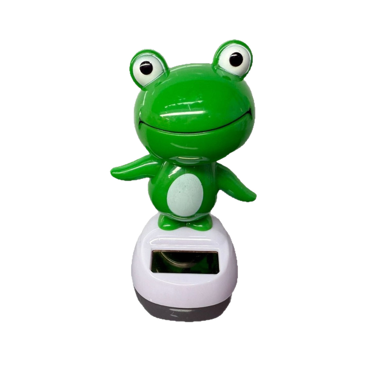 Car Ornaments, Car-Mounted Cross-Border Solar Swing, Internet Celebrity Frog Car Interior Accessories, Decorative Items