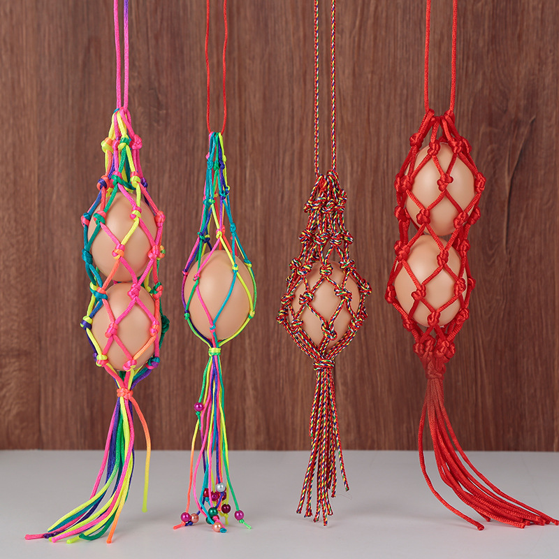 Пакет для яиц на праздник Дракона для детей, цветной, с уткой, для подвешивания, ручная работа