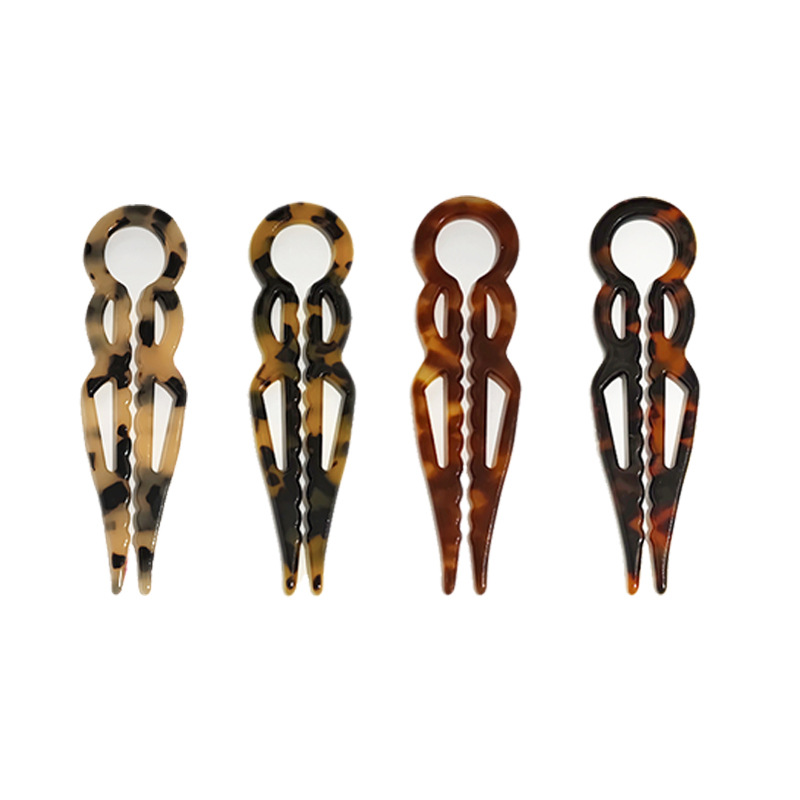 New Chinese Style Exquisite Hairpin with High-End Feel, Back-Of-The-Head Hairpin, Ancient Style Han Dynasty Hairpin, Cross-Border