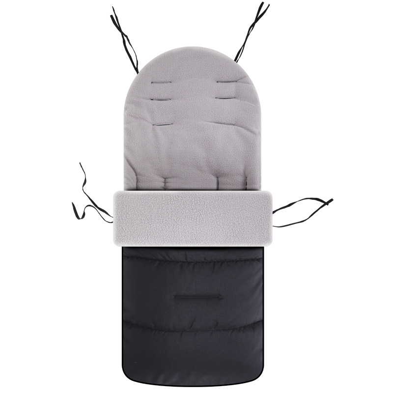 Baby Stroller Foot Cover Baby Umbrella Stroller High Landscape Stroller Windshield Sleeping Bag Thickeneded Baomeuan Kidsren's Car Visit Water Cotton Pad