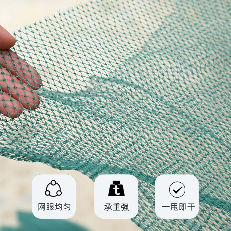 Factory Wholesale Multi-Strand Woven Shrimp Net Bag with Nylon Fishing Net Head for Aquaculture Fishing Net Bag