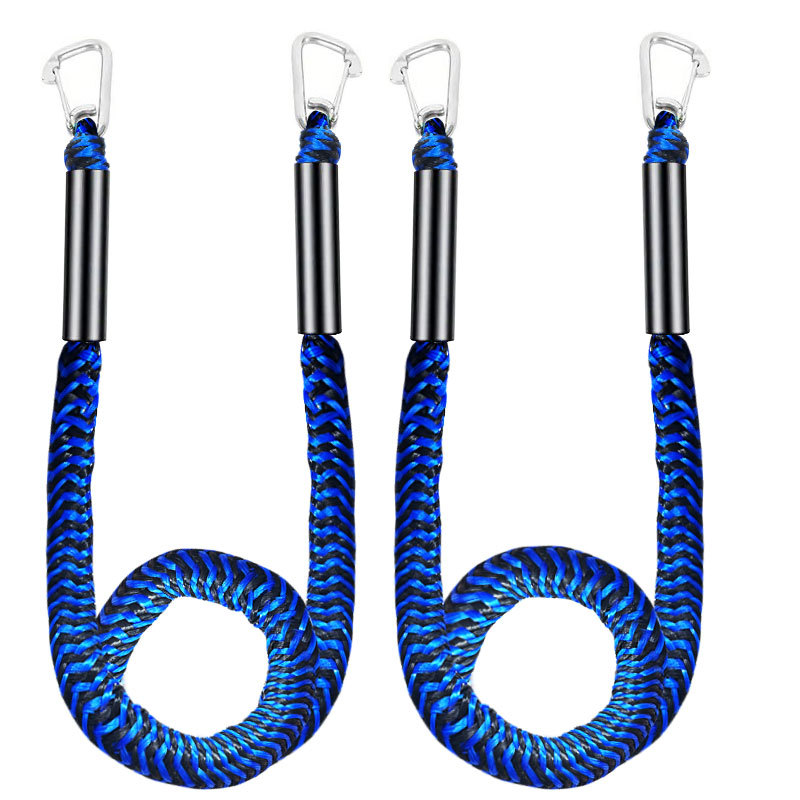 Double Hook Mooring Rope, Marine Elastic Rope, Marine Cable, Rubber Boat Rope, Dock Line