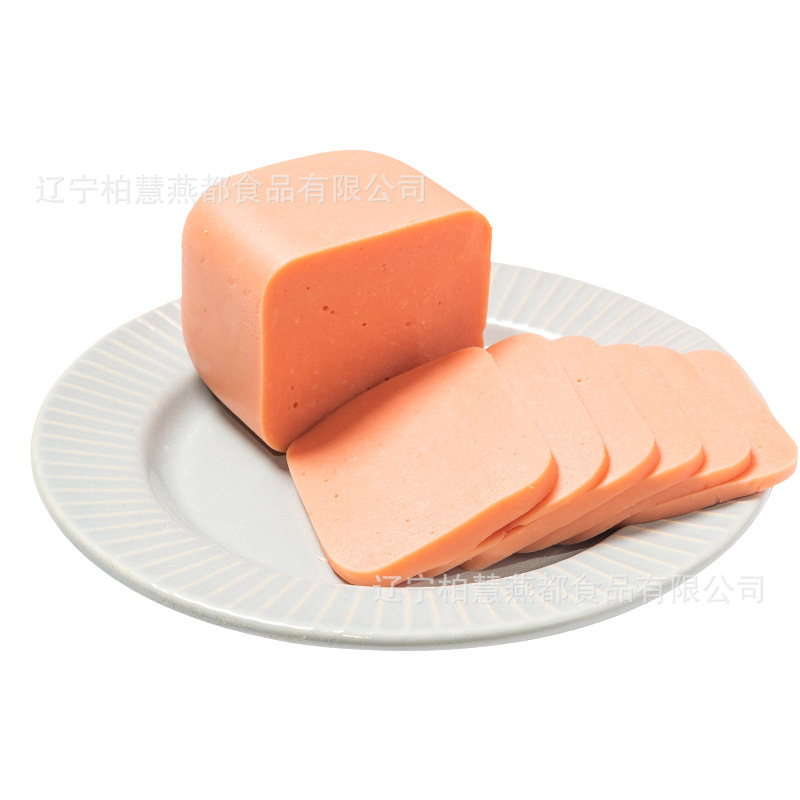 Baihui sausage ham square leg western sliced luncheon meat 260g sandwich chafing dish meat products wholesale distribution