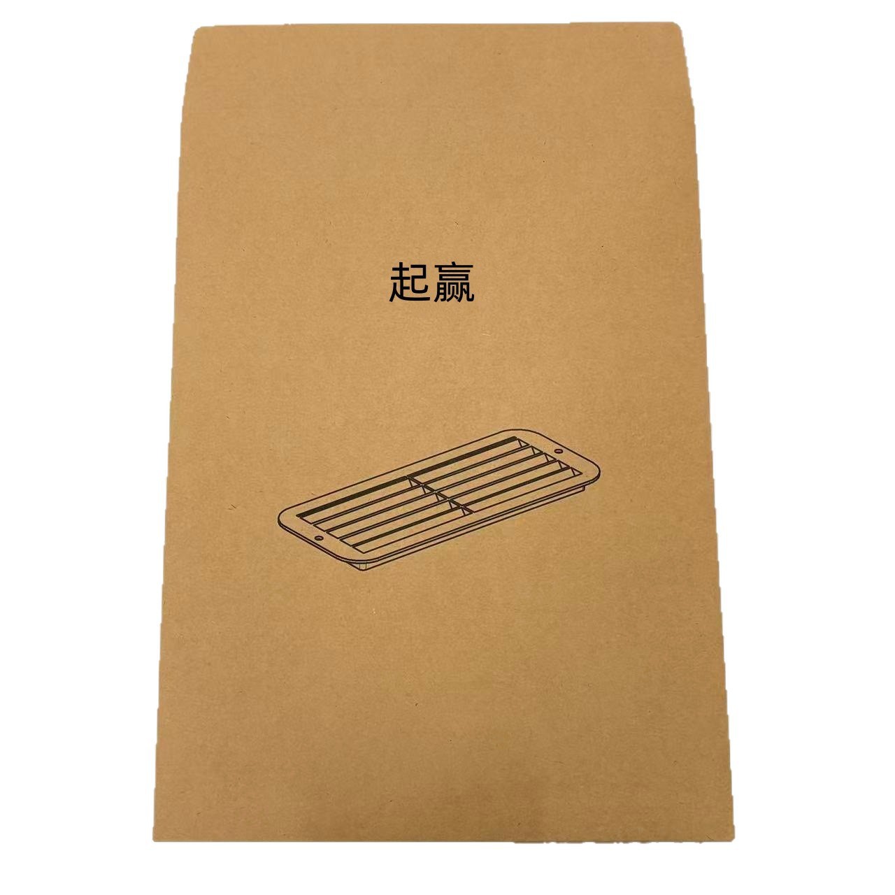 Cross-Border Envelope Paper Bag Kraft Paper Envelope Bag Thickened Invoice Card Envelope Bag with Glue on the Back Sample Bag