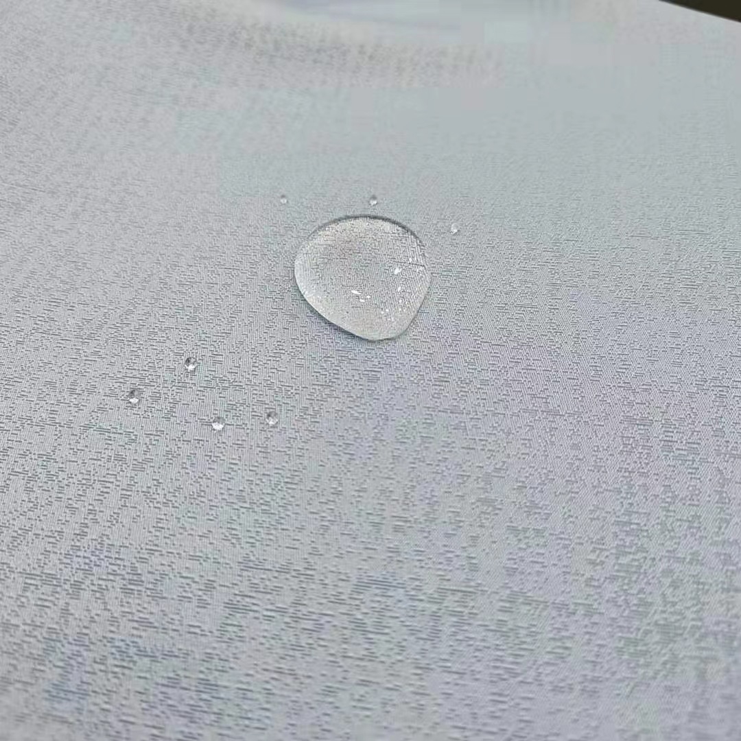 Поставка водонепроницаемой, антипятновой, пылезащитной, полностью затемняющей ткани для занавесок, средиземноморская, 13 цветов на выбор, технологическая ткань для солнечных штор