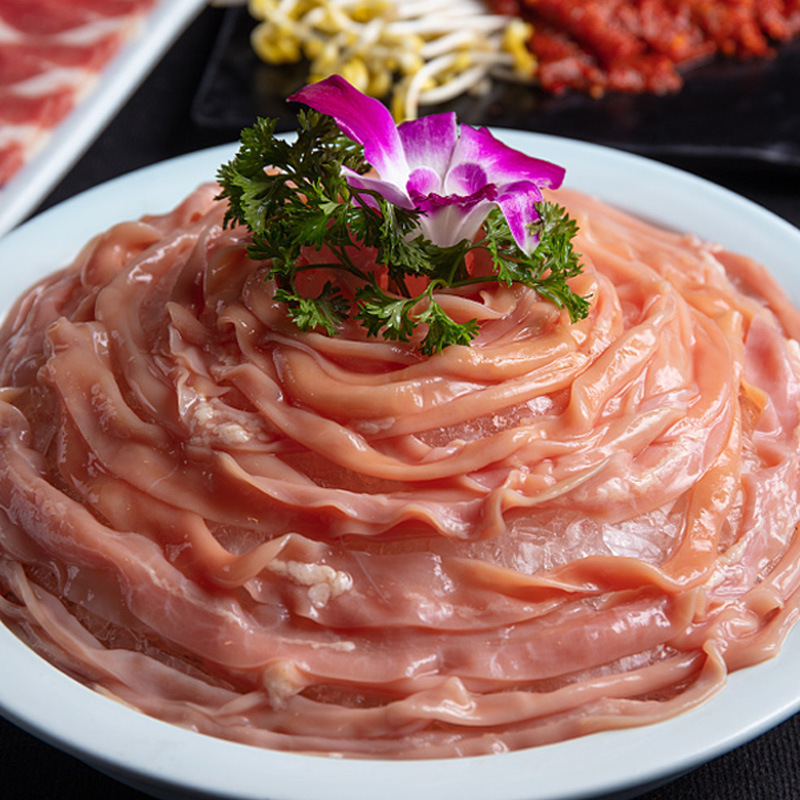 Lock Fresh Duck Intestines, Frozen Raw Duck Intestines, Hot Pot Dishes, Spicy Spicy Hotpot, Catering Fresh Ingredients Wholesale