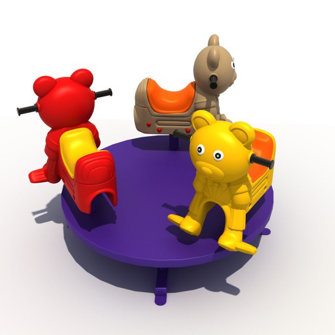 Factory direct selling swivel chair high quality park community outdoor kindergarten children's play equipment wholesale children's swivel chair