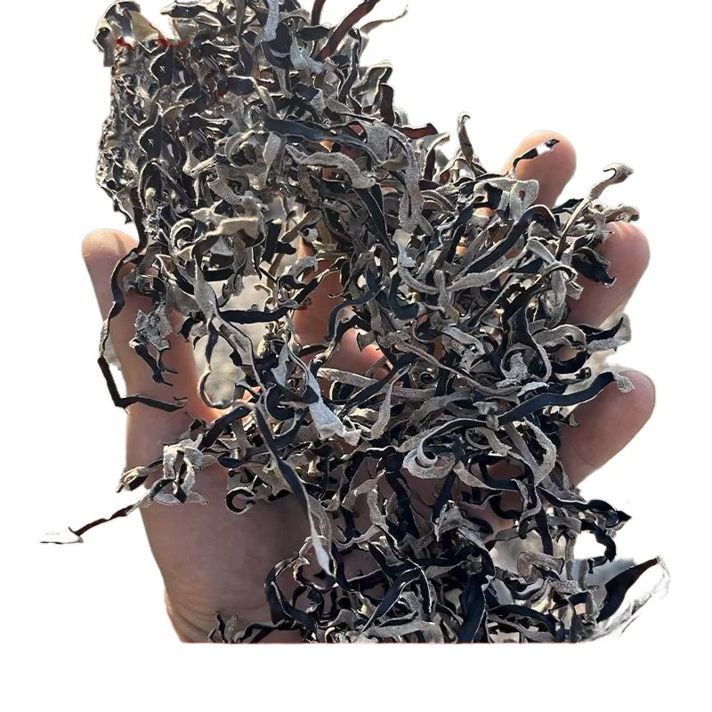 Farm dried fungus silk commercial season white back fungus silk snail powder with dish soup crisp fungus silk cold fresh