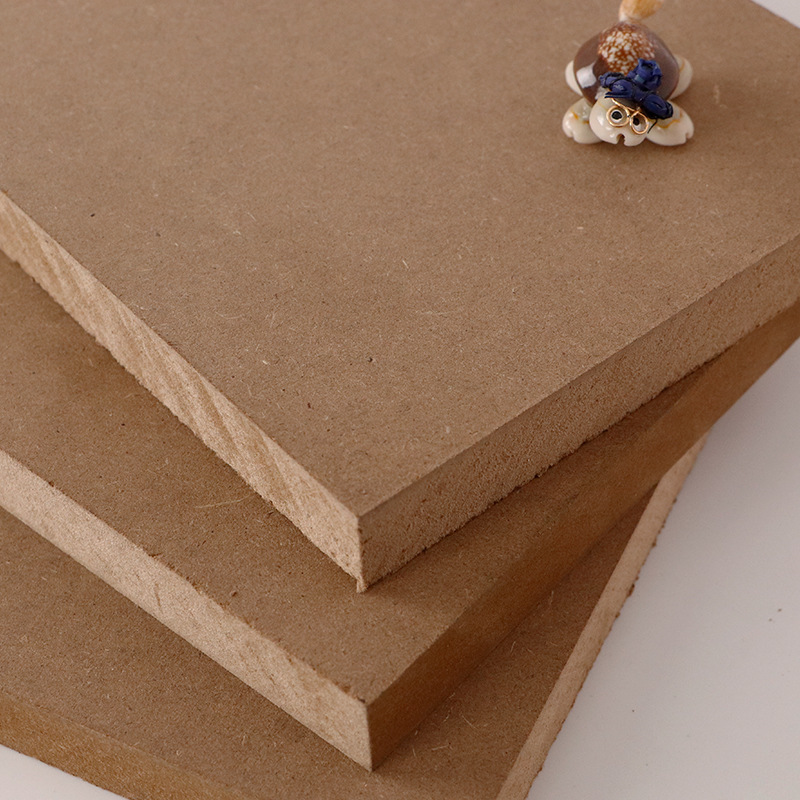Medium and High Density Board Halocyanide Veneer Medium Fiber Board Paint-Free Board Desktop Photo Frame Wardrobe Furniture Cabinet Back Panel