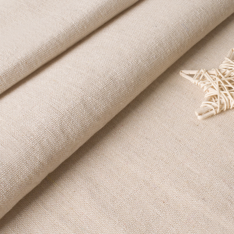 Cotton and Linen Fabric, Pure Color Linen, White Raw Cloth, Vertical Cutting, Handmade DIY Fabric, White Embryo Cloth, Plain Canvas Background Cloth