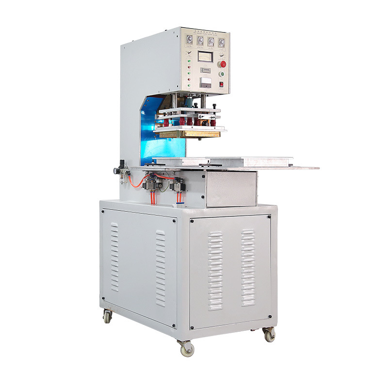 Two-station turntable high-frequency machine toothbrush paper card blister packaging machine high-frequency sealing blister packaging machine heat sealing machine