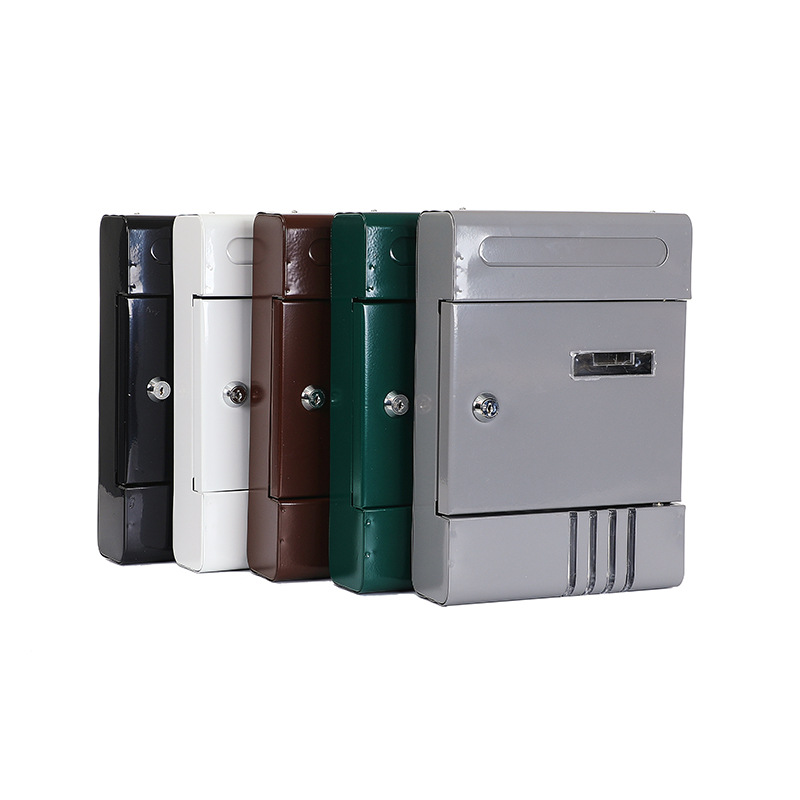 Круглый почтовый ящик из железа, доступен в 5 цветах