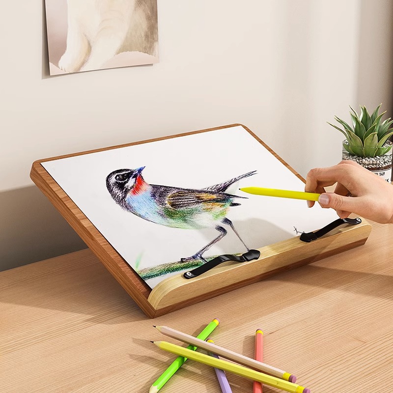 Customizable Student Reading Bookshelf Correct Sitting Posture Reading Artifact Adult Postgraduate Entrance Examination Book Stand Notebook Support Shelf