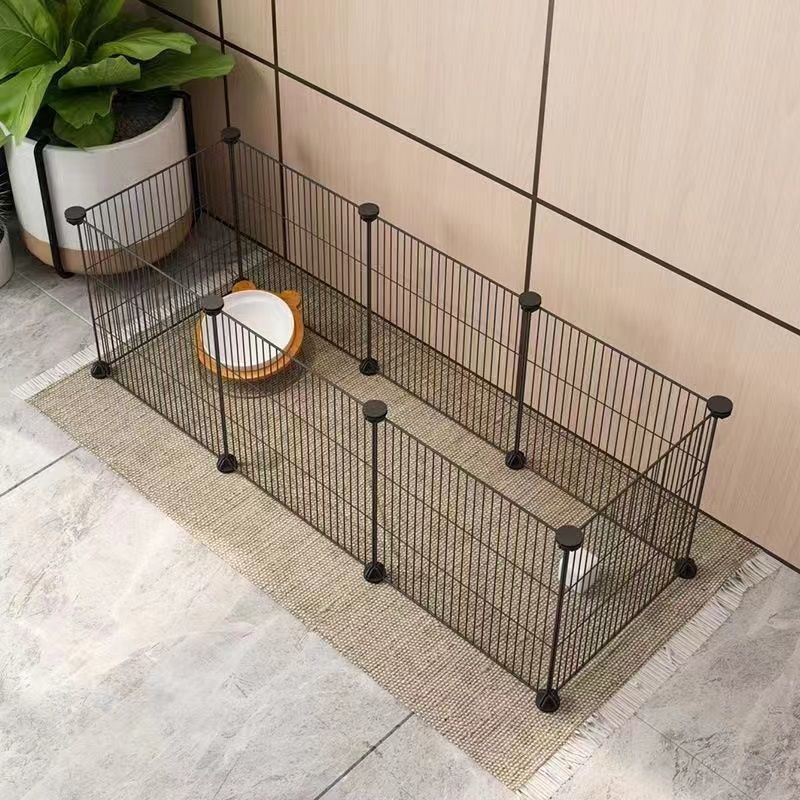 Pet Kitten Fence Encrypted Mesh Splicing Magic Piece Cage Chinchilla Rabbit Squirrel Small Pet Cage Puppy Cage Anti-Escape