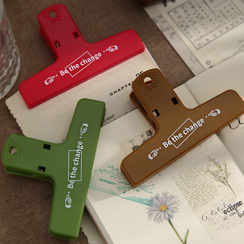 Magnetic Japanese-Style Xiaohongshu-Style Notebook Clip High-Value Exam Paper Folder Creative Office Supplies Document