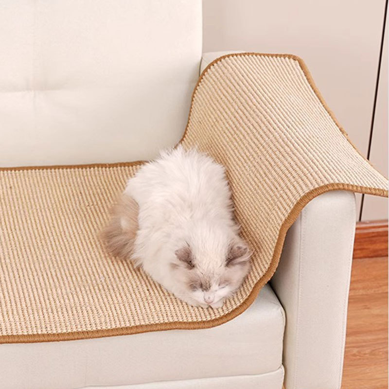 Cat Sisal Mat, Cat Scratching Board, Non-Shedding Cat Claw Board, Wall-Mounted Cat Toy, Sofa Protection, Pet Toy