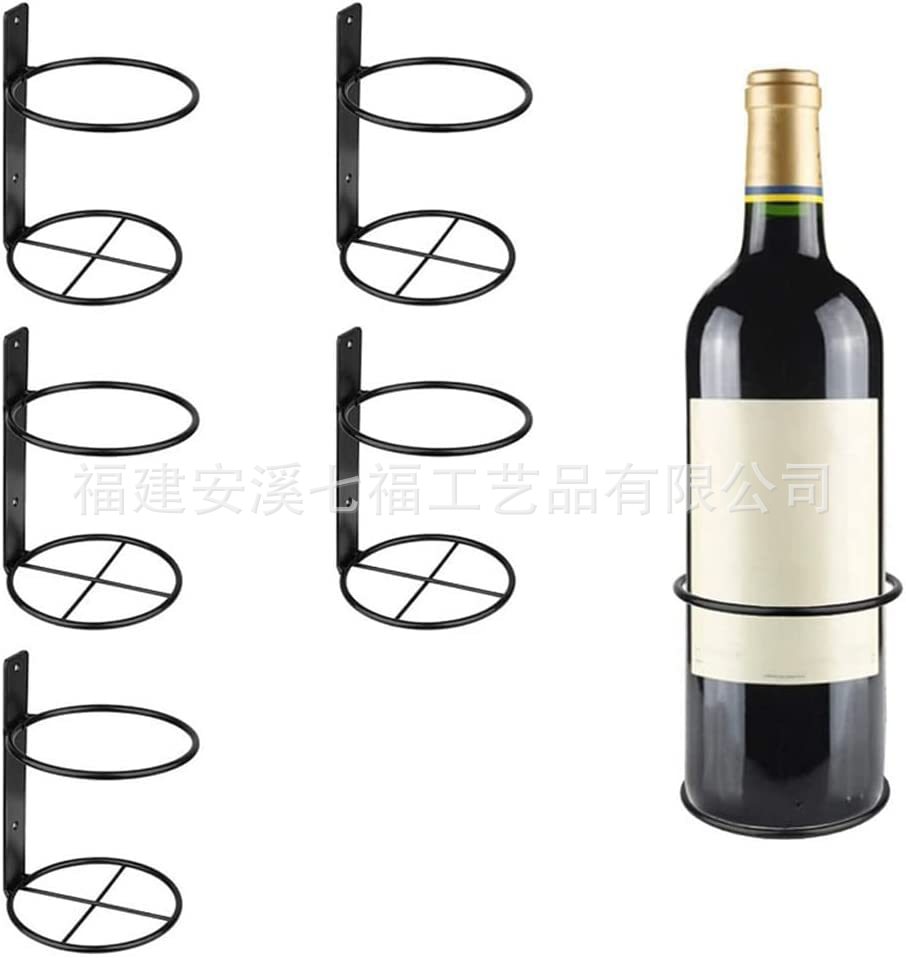 Подставка для вина из кованого железа, настенная, простая, для бутылок вина, домашнее хранение, минималистичный стиль