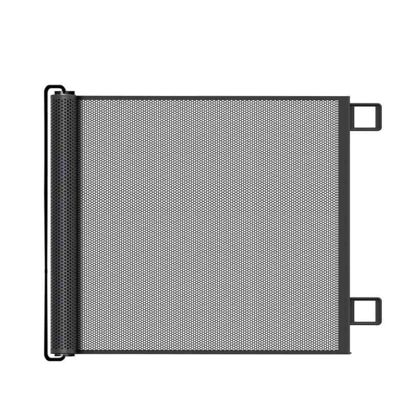 Automatic Retractable Pet Door Bar Dog Cat Fence Indoor Stair Aisle Isolation Net Punch-Free Safety Net Bar