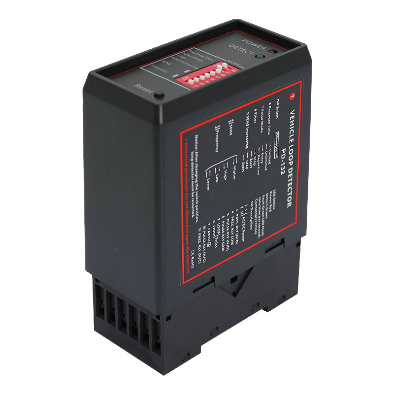English pd132 Vehicle Detector Community Barrier Ground Sensor Coil Controller Single Universal Sensor Vehicle Detector
