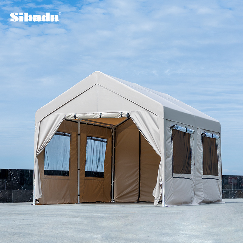 Tent Awning Rainproof Movable Awning Advertising Stall Awning Accessories Mobile Oblique Mouth Three-Way Two-Way Bracket