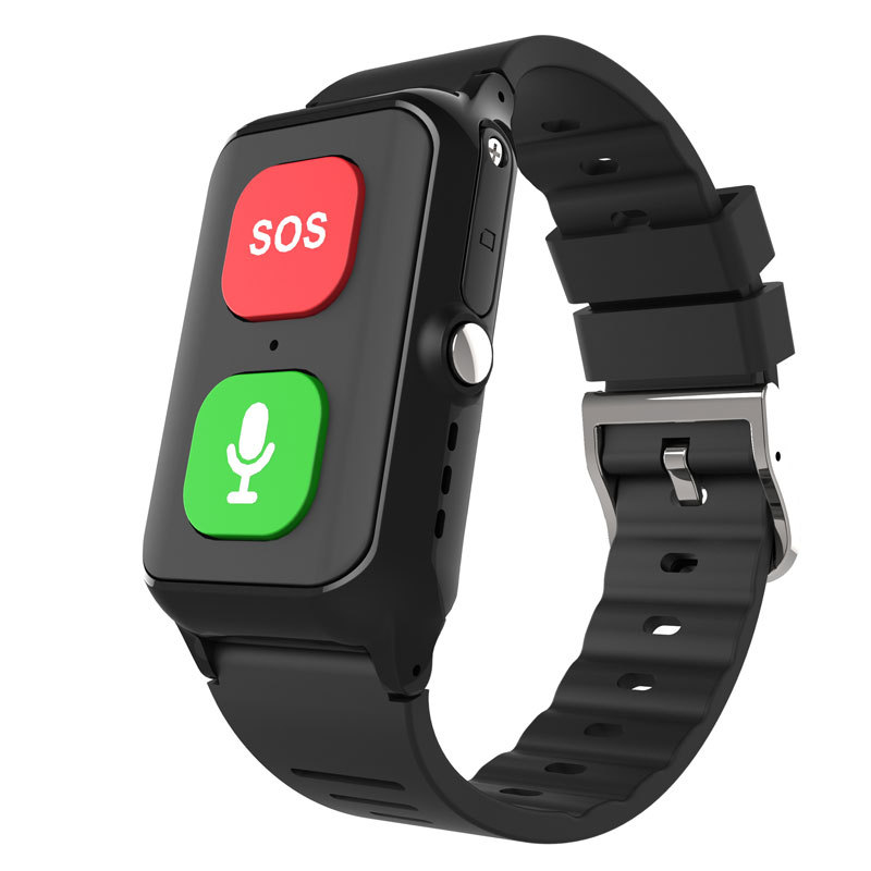 4G elderly phone bracelet GPS positioning intelligent anti-fall tracking artifact anti-lost elderly one-click SOS watch