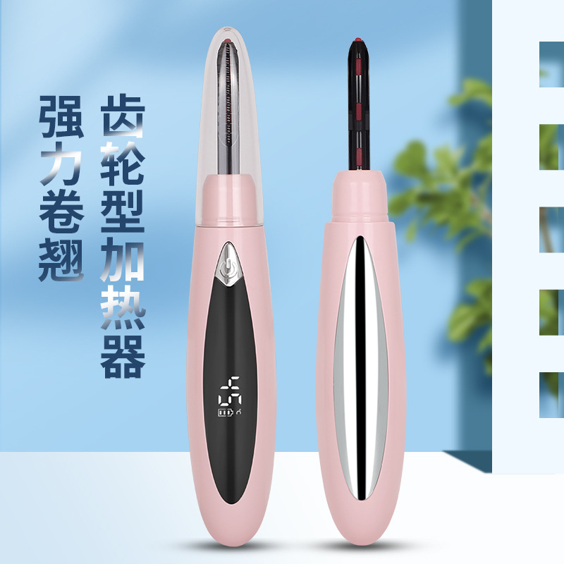 Новое электрическое устройство для завивки ресниц, электрический подогрев, USB зарядка, в наличии