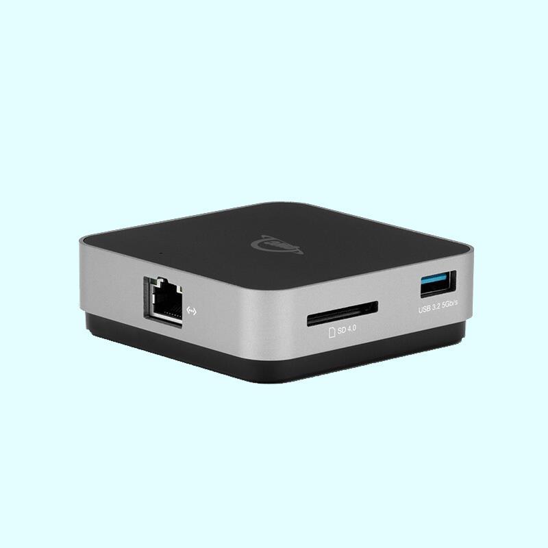 Owc Usb-C Travel Dock Portable Docking Station 5-Port Thunderbolt Adapter