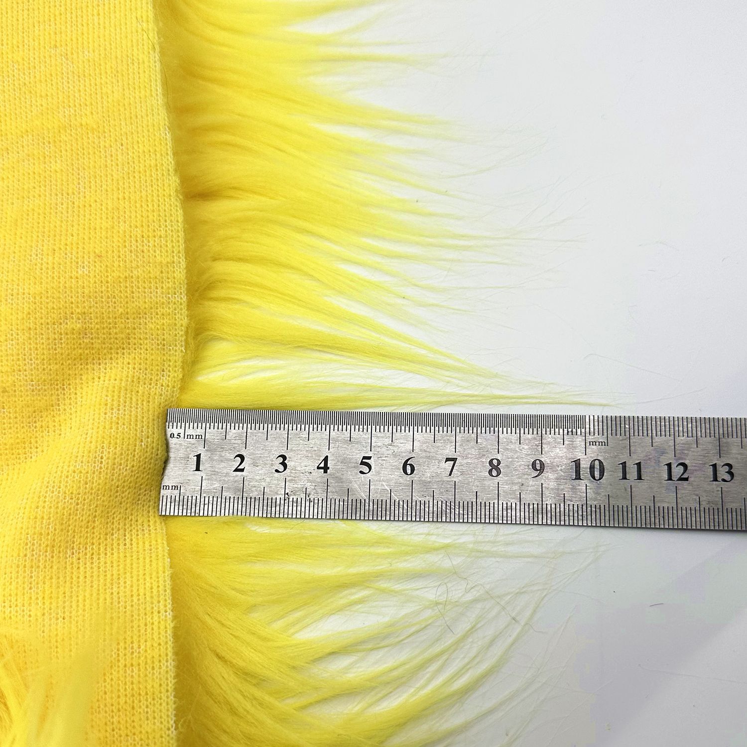 11cm High-Quality Artificial Plush Fried Hair Falling Water Hair Washed Long Hair Rolling Bundle Shanghai Long Straight Plush Fabric