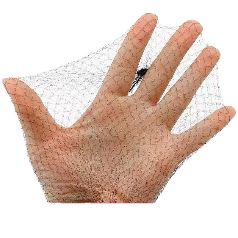 In-Stock Wig Net Disposable Protective Net Invisible Hair Net Black Stewardess Photo Studio Film and Television Special Hair Styling Protector