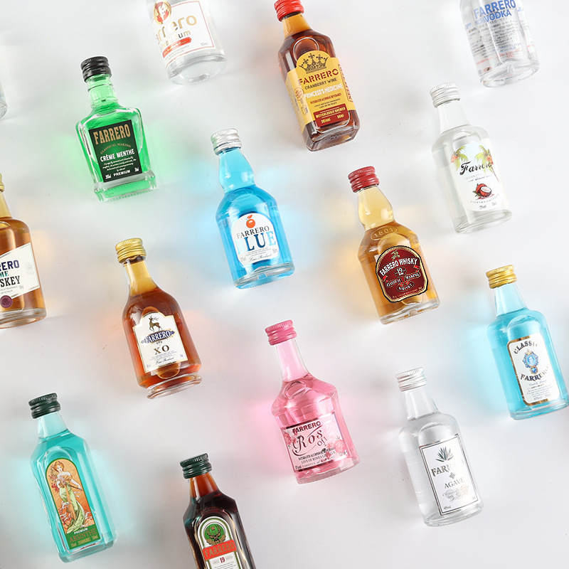 [Special Link] Mini Brandy Liquor Small Wine Version Whiskey Cocktail Vodka Domestic Small Wine