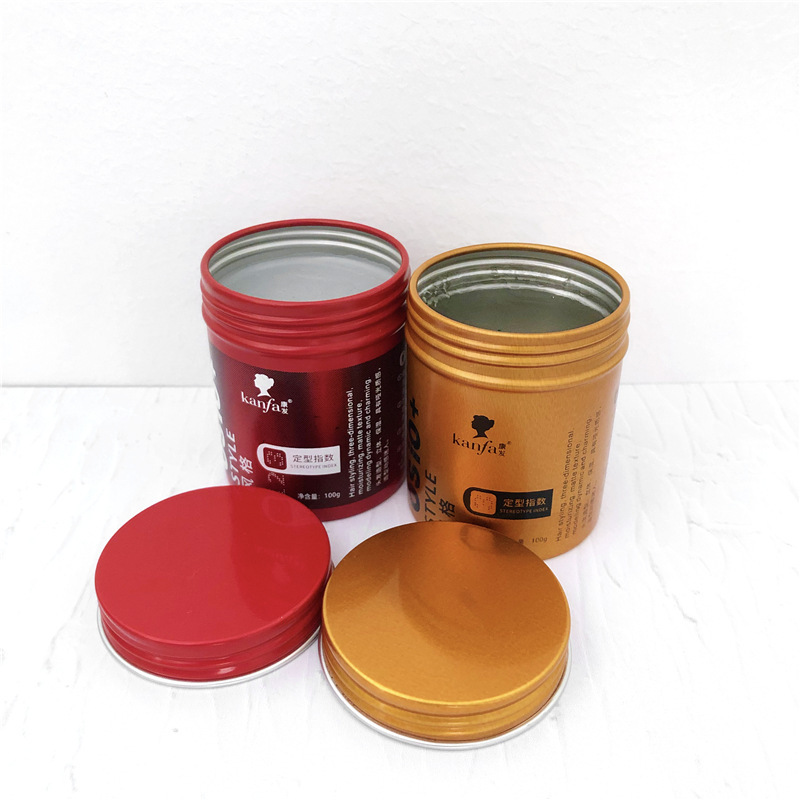 Cross-border hair wax strong styling natural fluffy hair mud modeling lasting moisture big back HAIR CLAY WAX