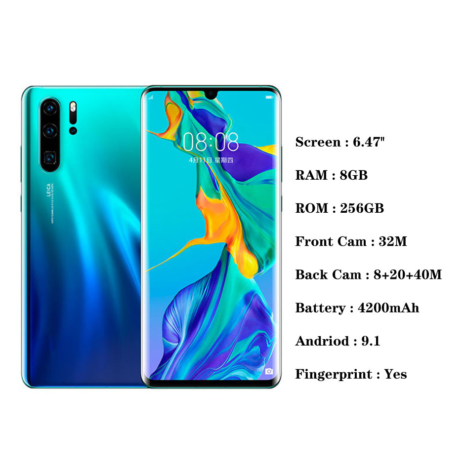 Cross-border exclusive HA-WEI P30 Pro 256GB second-hand international version of Android smartphone wholesale Google