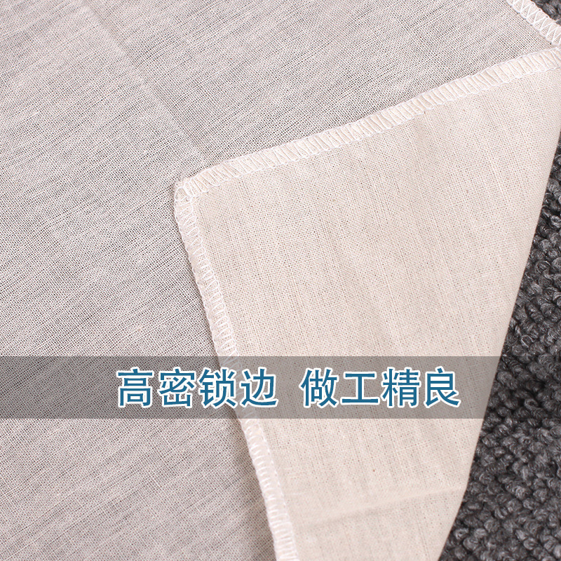Factory direct cotton high density tofu cloth filter cloth tofu dried cloth soybean milk thousand pieces of cloth filter residue gauze insulation cover cloth
