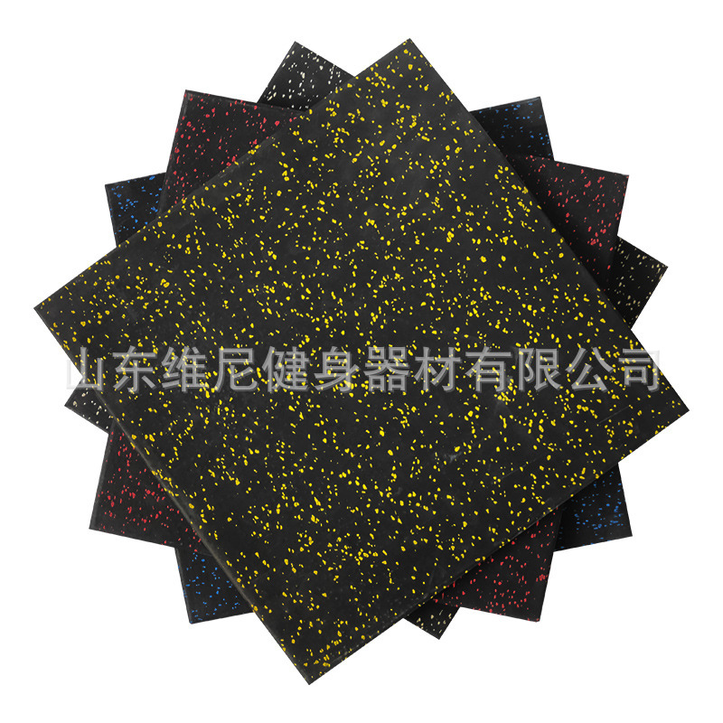 Gym Rubber Floor Mats Outdoor Kindergarten Strength Splicing Silent Floor Mats Indoor and Outdoor Rubber Composite Floor Mats