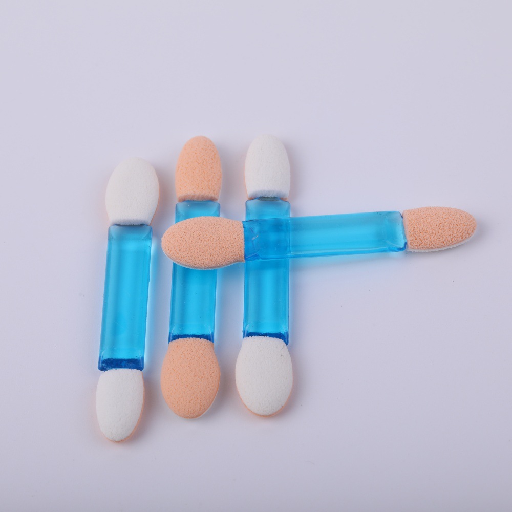 Eyeshadow Stick 5.5cm Large Head Sponge Stick One-Touch Shaping Eyeshadow Brush Beauty Tool Wholesale in Stock Portable