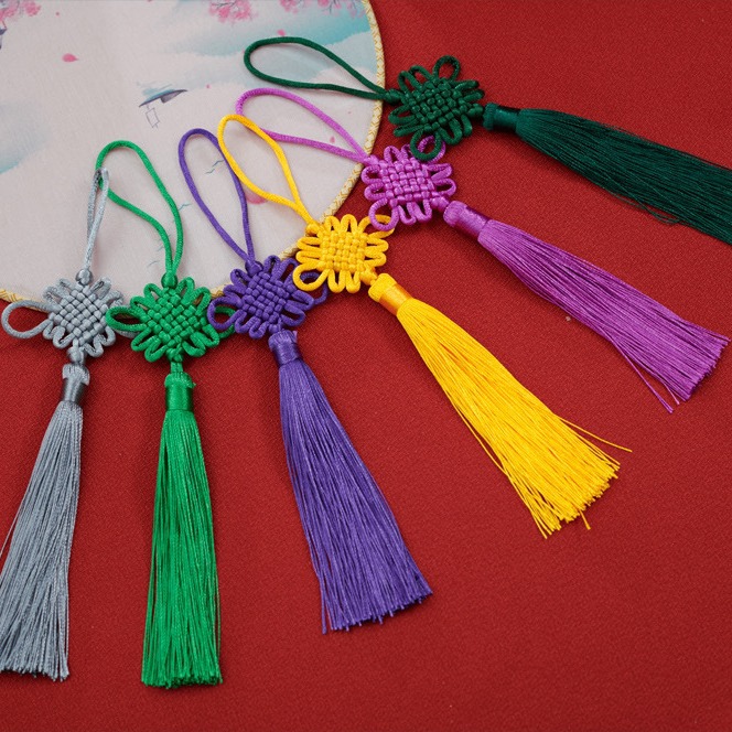 в наличии прямая продажа шесть пластин китайских узлов кисточка носить кисточка готовый продукт подарочная коробка фонарь одежда праздничный кулон китайские узлы