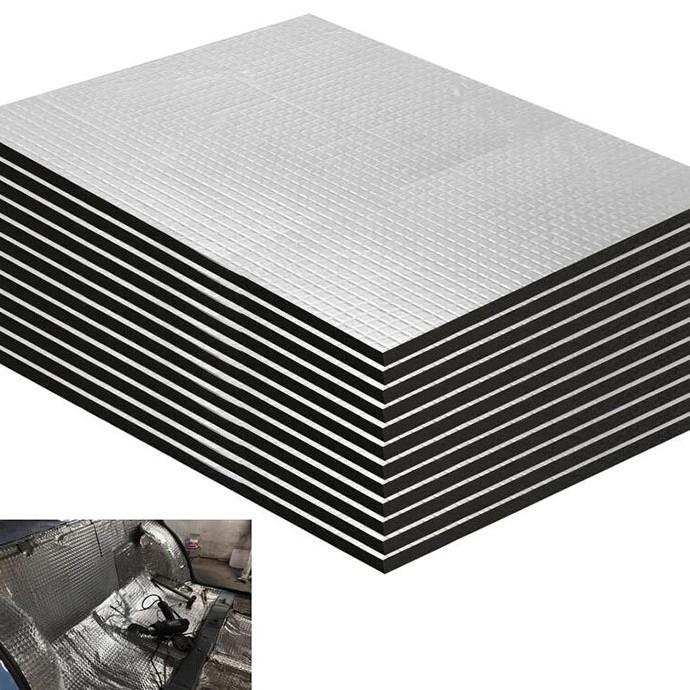 10/12/20 Pieces Car Insulation Pad 250 X 180 X 5mm Insulation Pad Sound Insulation Pad Cross-Border
