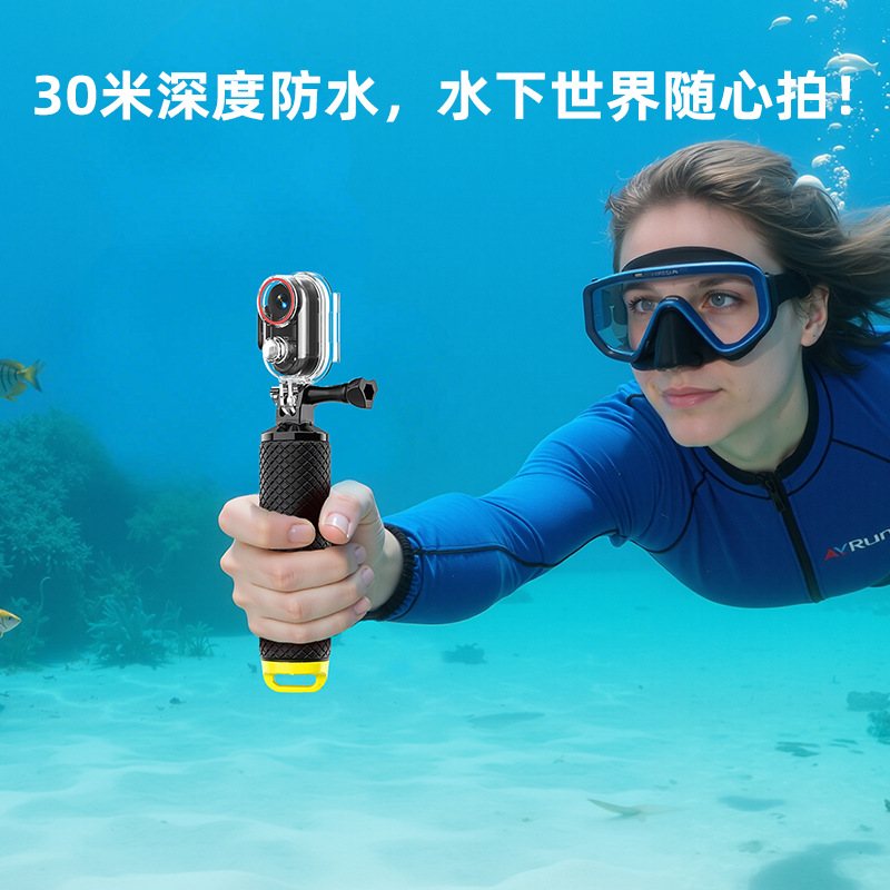 True 4K Thumb Camera Wifi Magnetic Hanging Neck First-Person Camera Fishing Diving Anti-Shake Underwater Camera