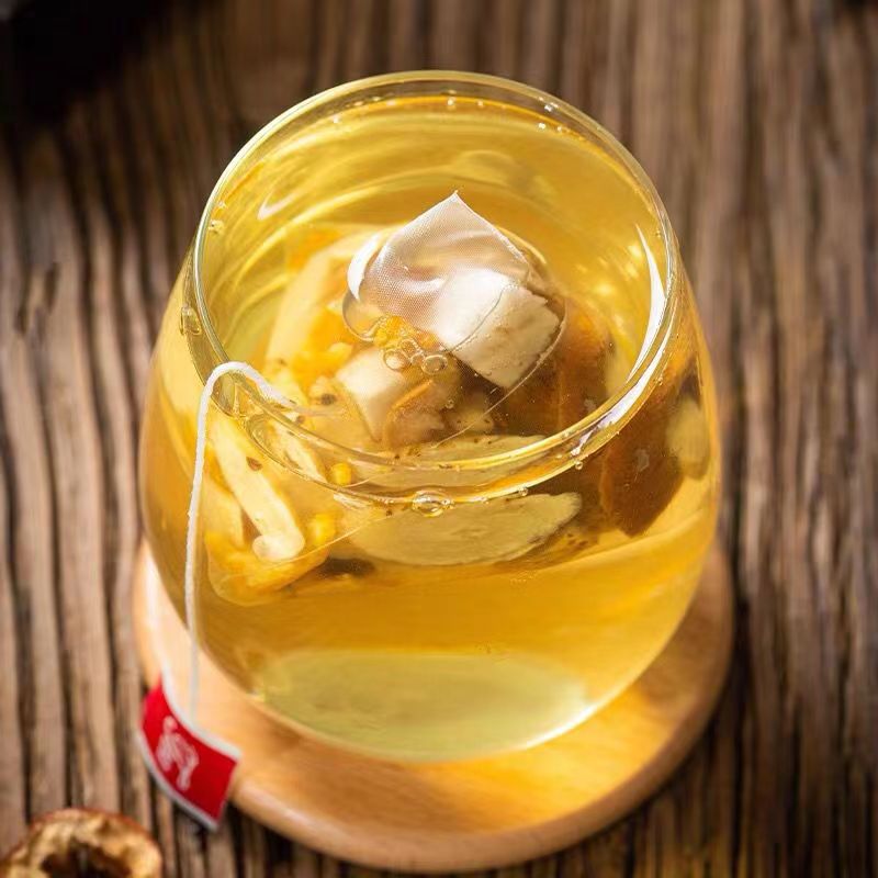 Scale-off tea astragalus Poria Haw chenpi tea combination triangle bag independent small package wholesale delivery