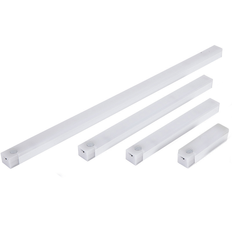 Led Cabinet Light Rechargeable Human Body Sensor Light Strip Wardrobe Light Bedroom Sleeping Dormitory Night Light Magnetic Strip