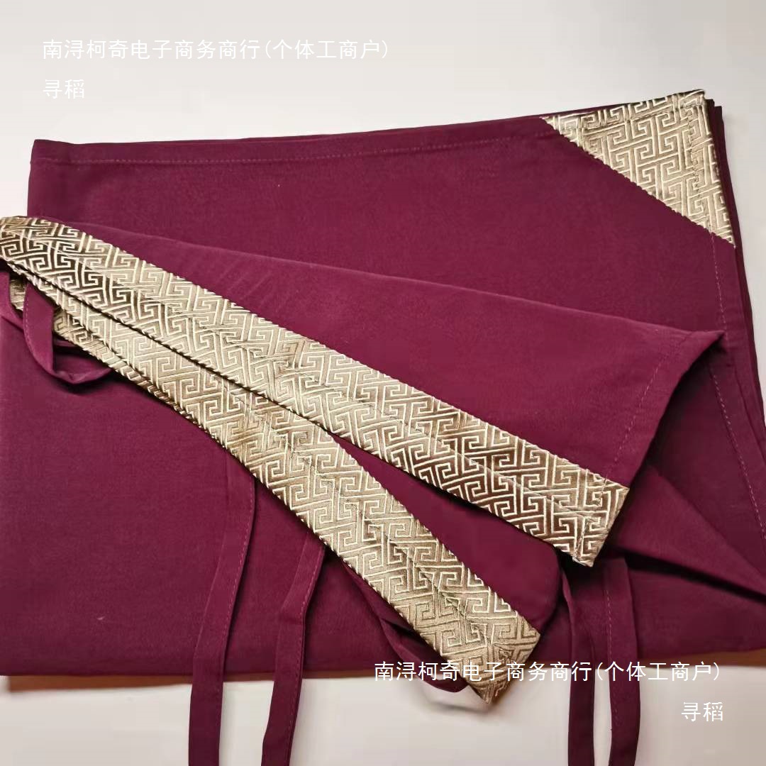 Manza Bu Xiu Manza Supplies Manza Bu Single Layer Enlarged 120*110 Thickeneded Encrypted Wear-Resistant Fabric with Storage Bag